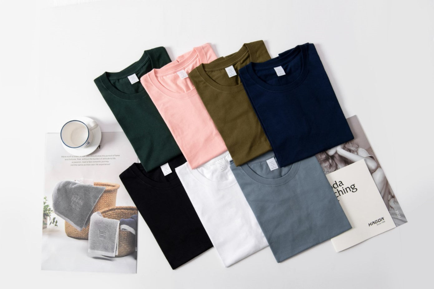 Round Neck Pure Cotton T-shirt