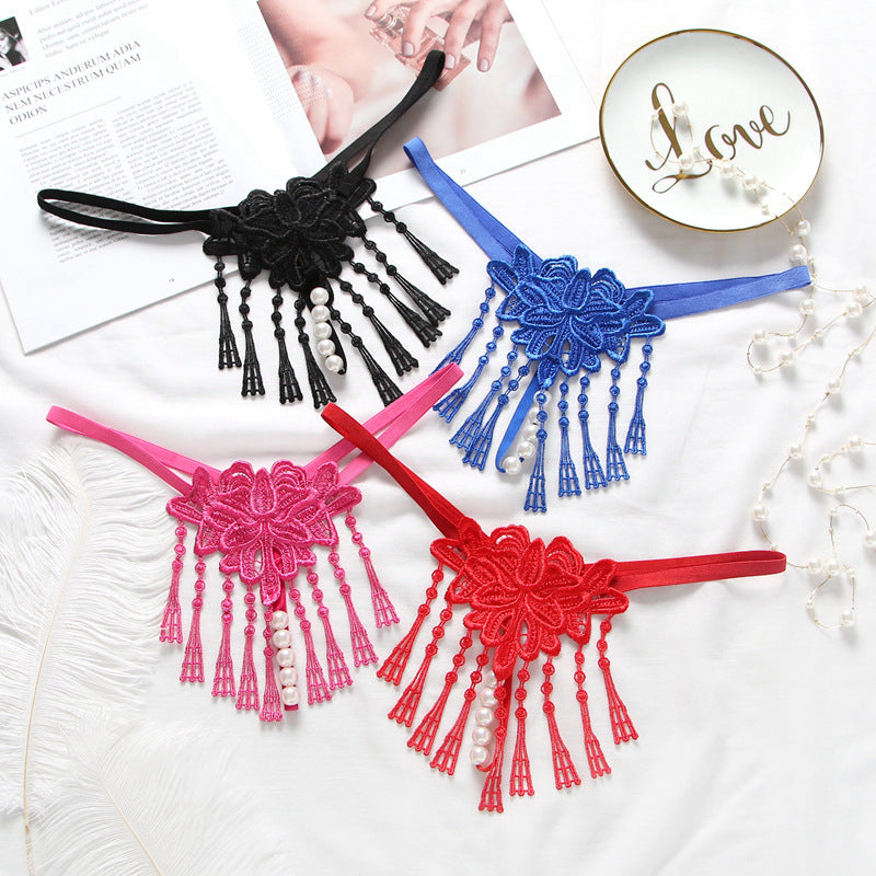 Tassels Pearl Thong