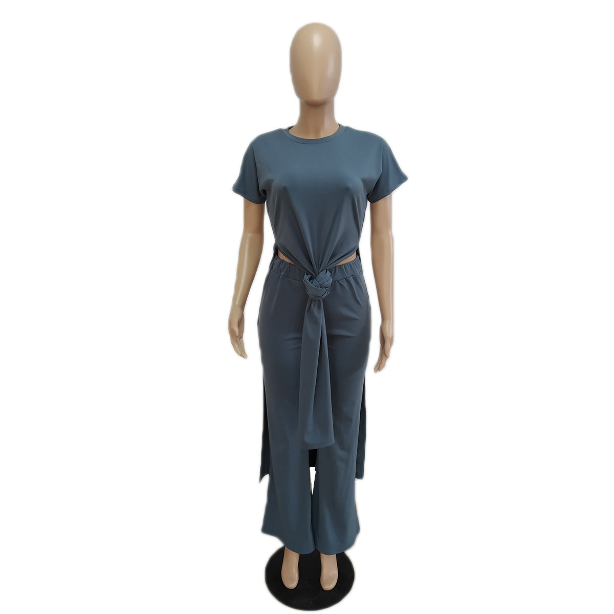 Casual Top And Trousers Two Pieces Set