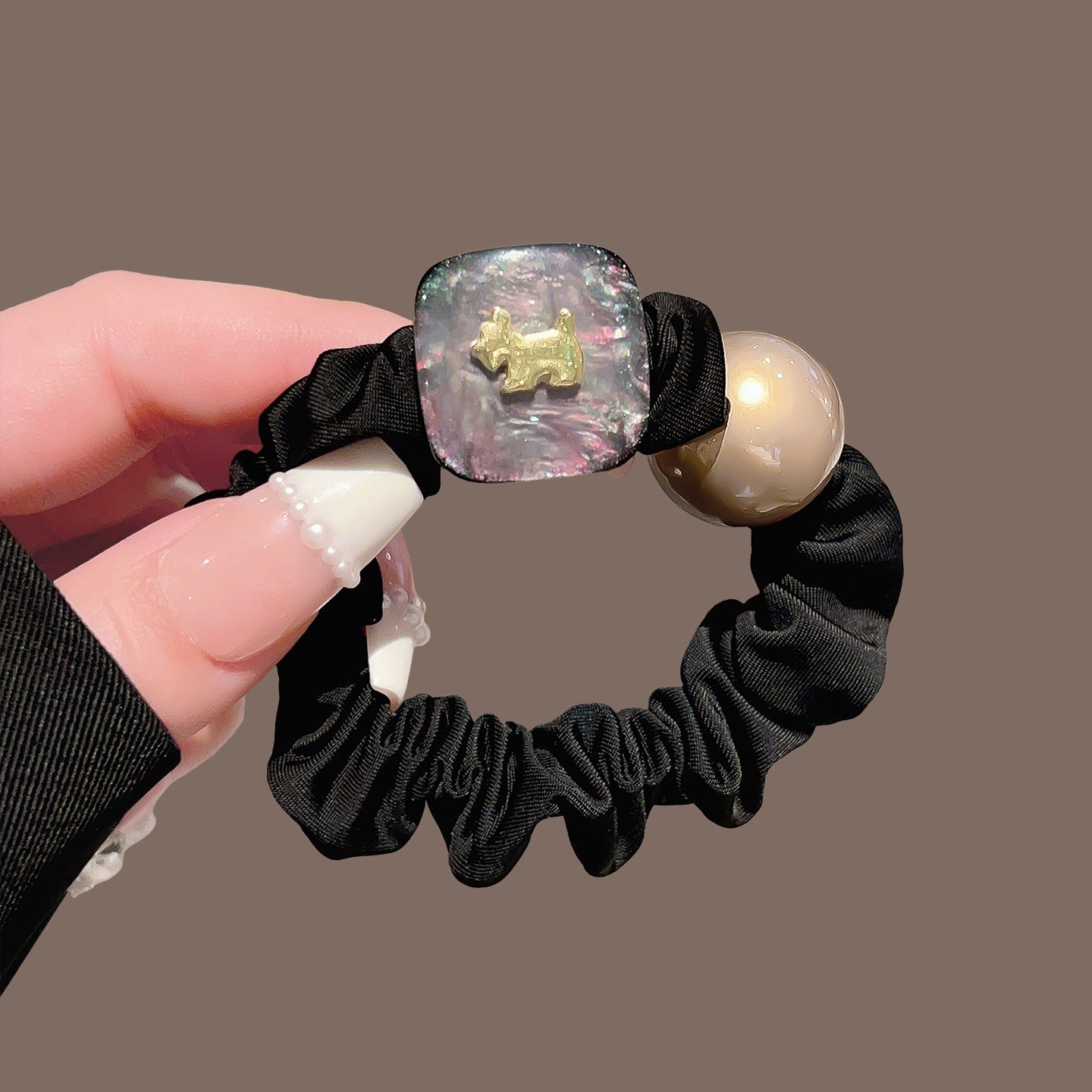 Bead Decor Hair Tie