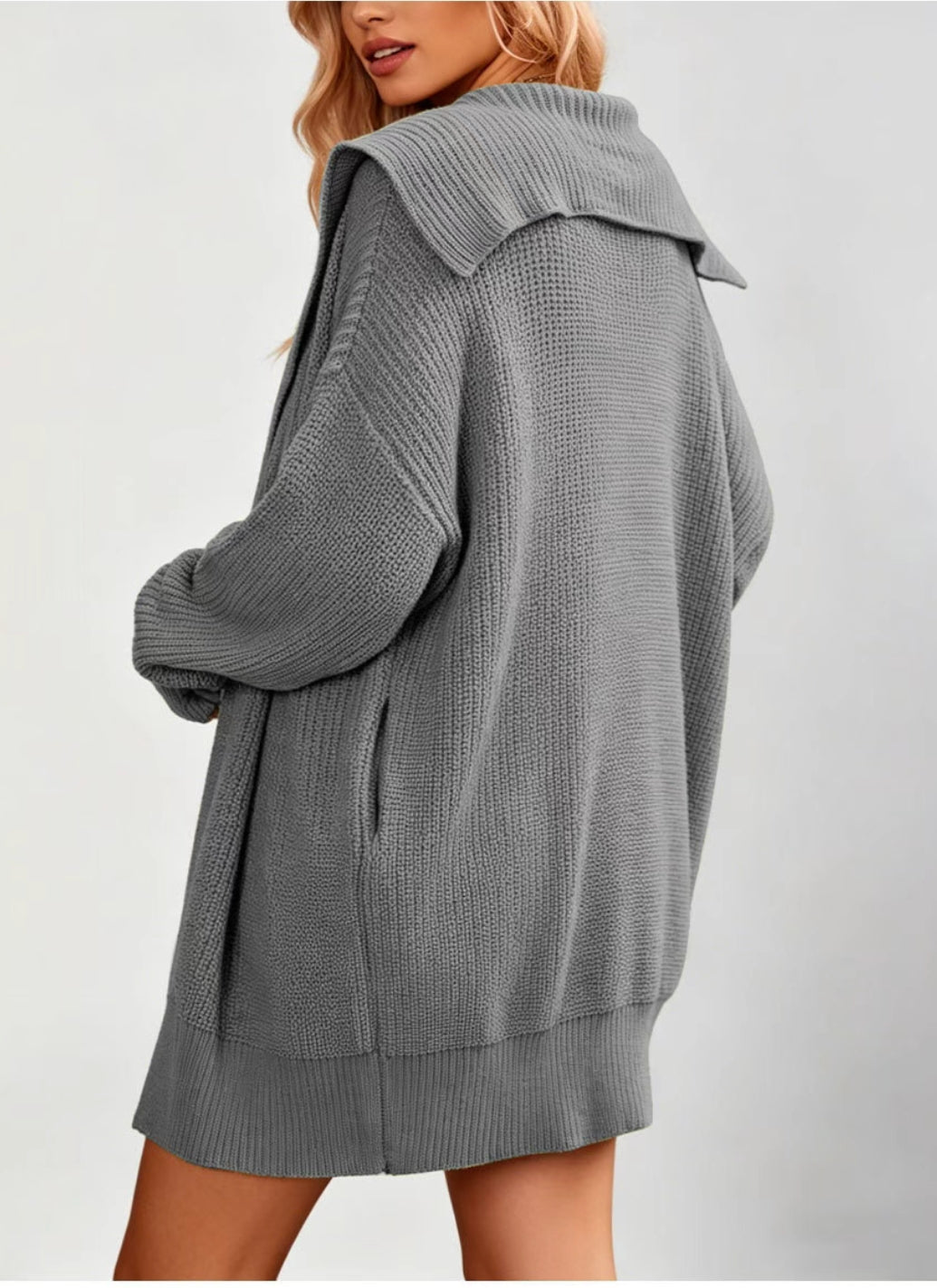 Hooded Knit Sweater