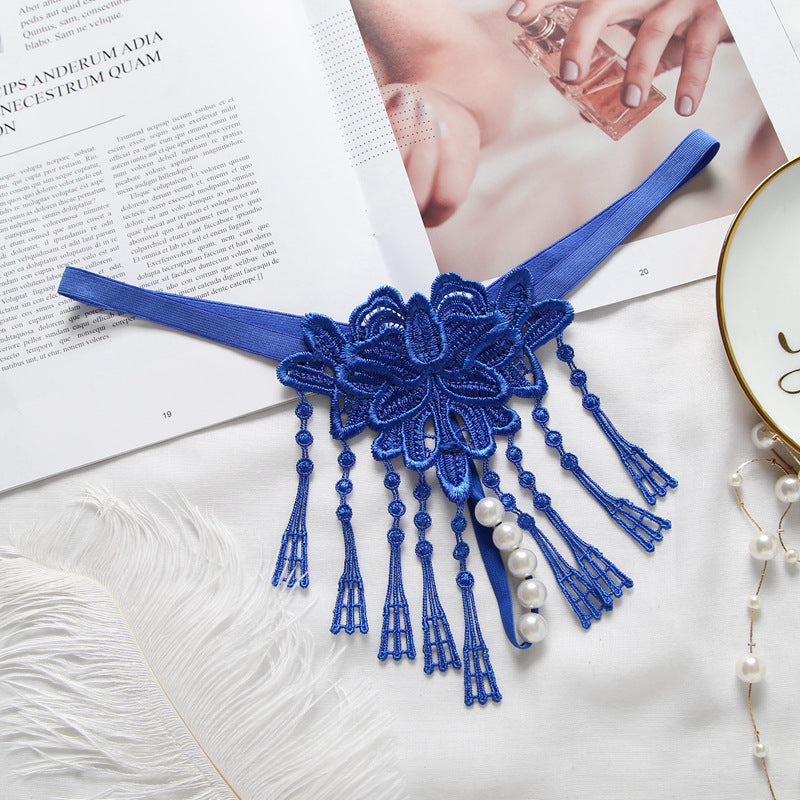 Tassels Pearl Thong