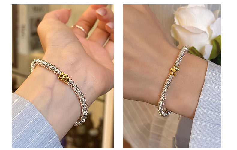 Round Sparkling Bracelet
