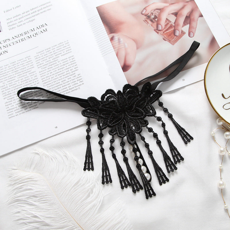 Tassels Pearl Thong