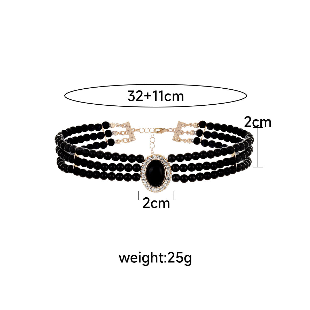 Multi-layered Pearl Necklace