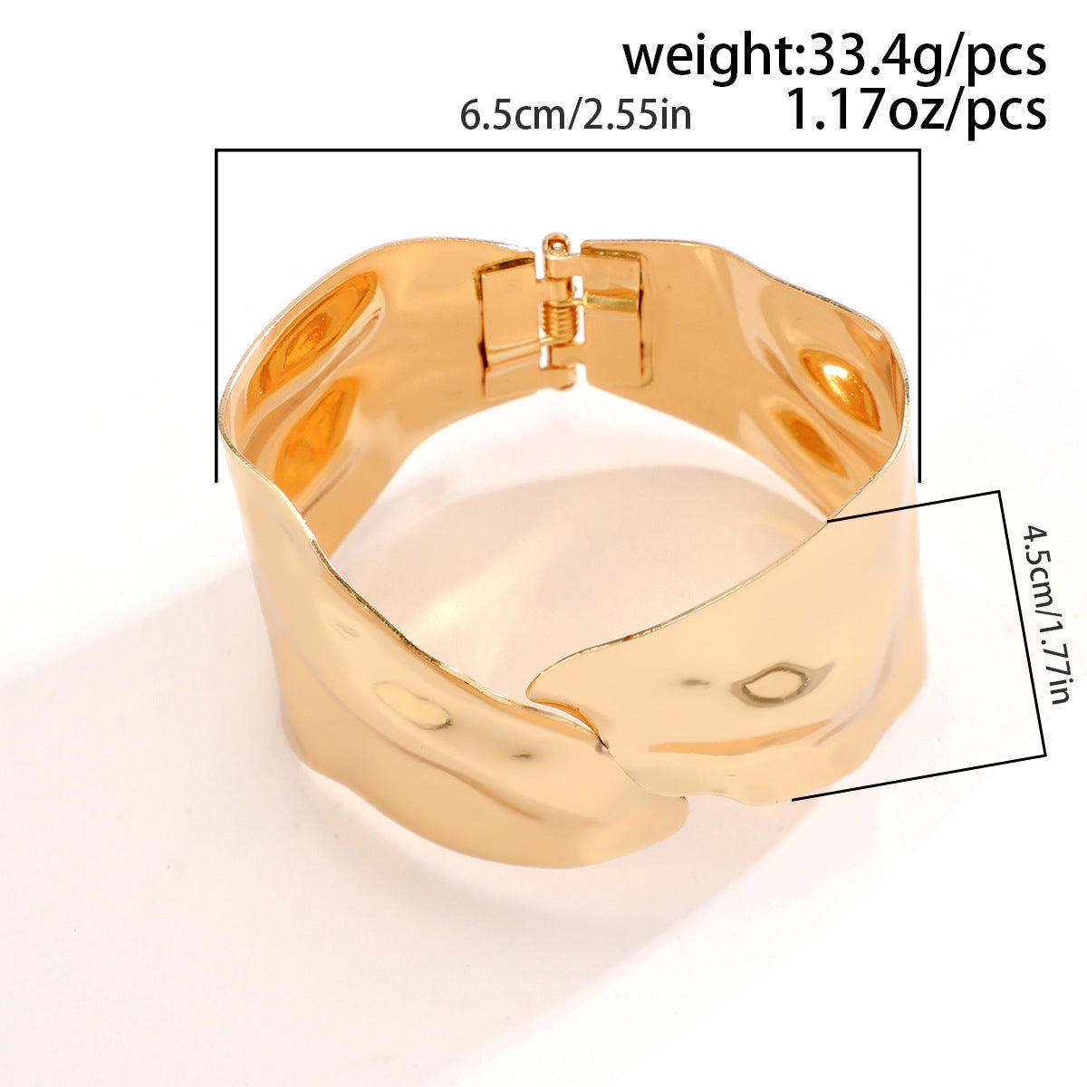 Metal Adjustable Opening Bracelet