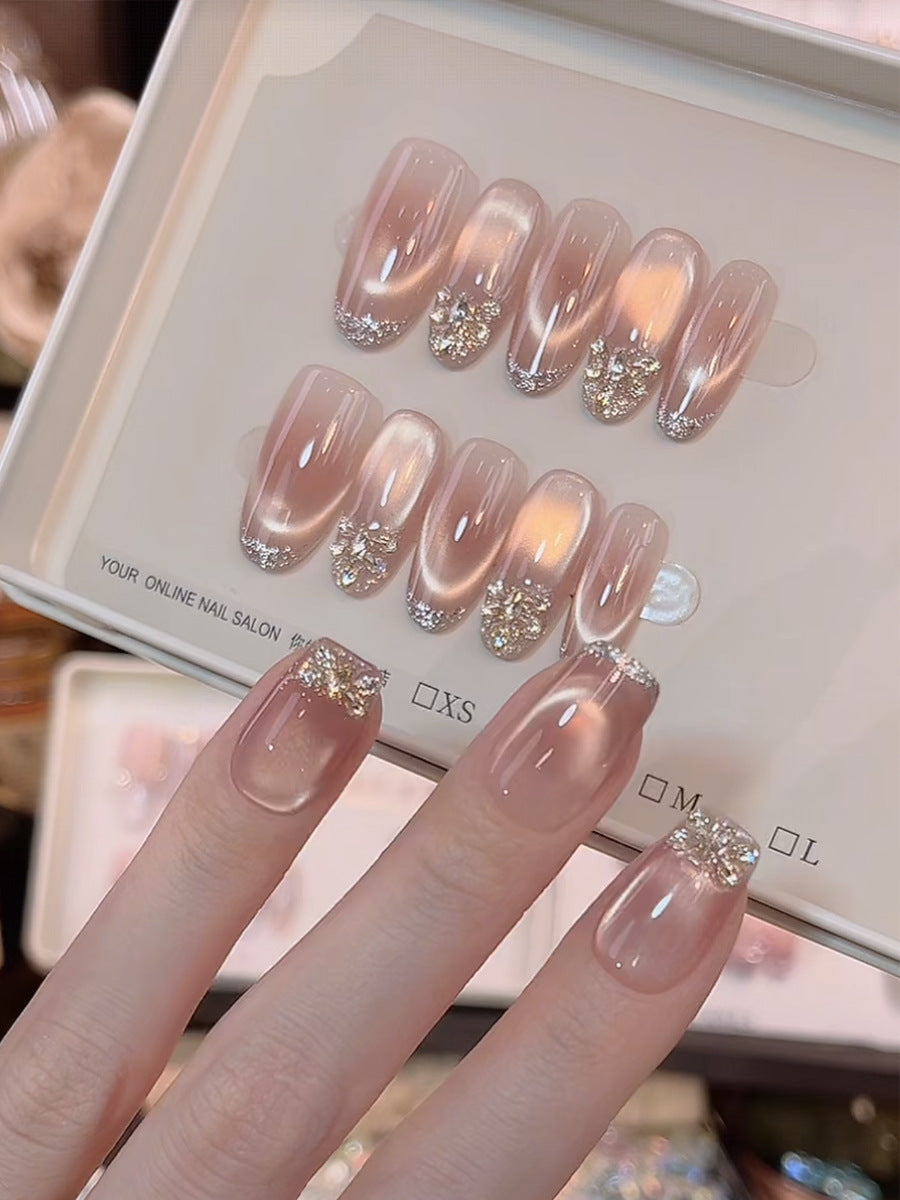 Pink Nail Art