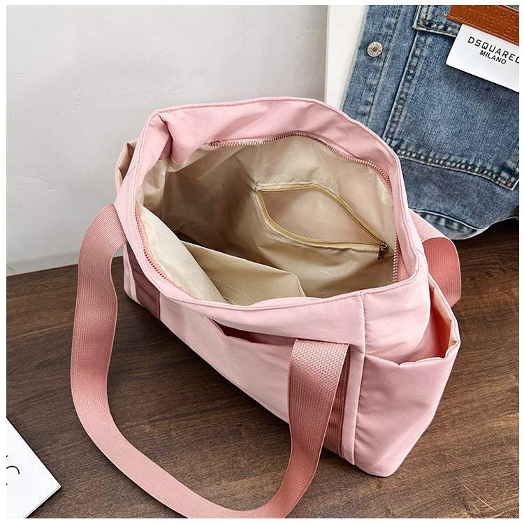 Solid Color Canvas Bag