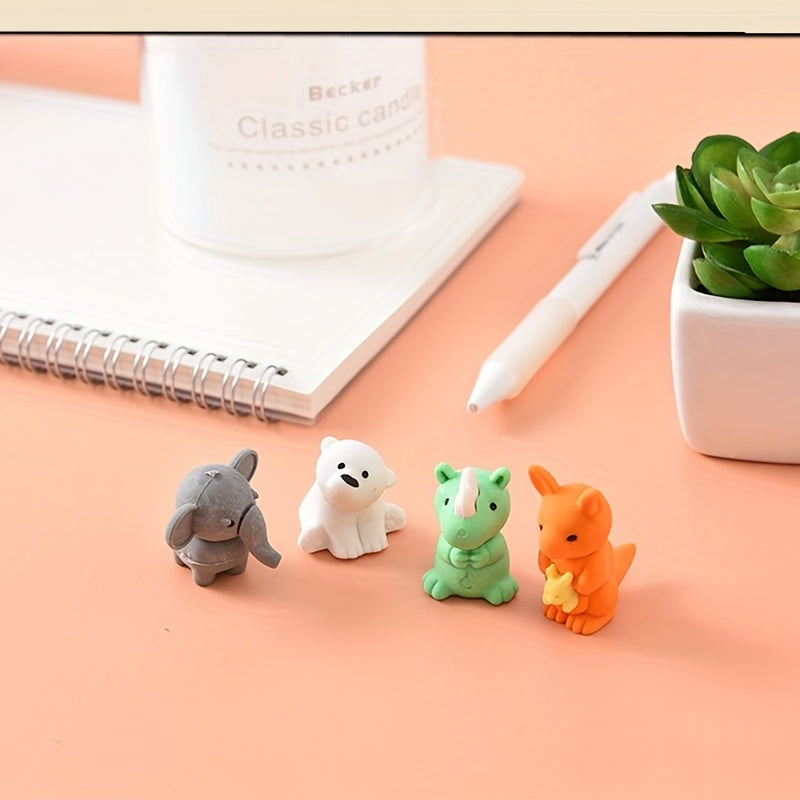 8 Pieces Cute Erasers