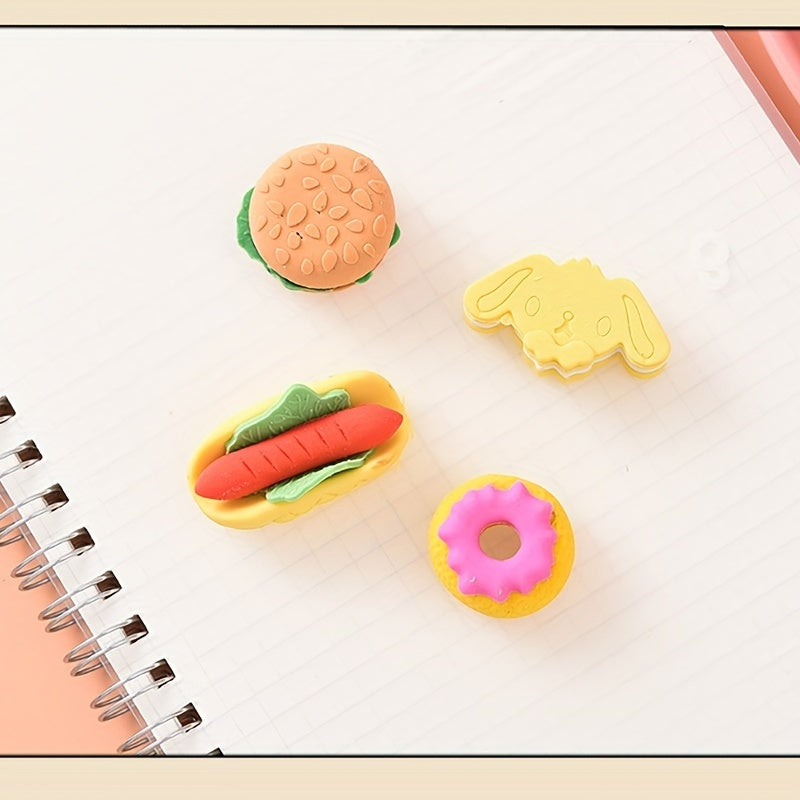 8 Pieces Cute Erasers