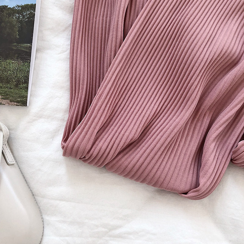 Solid Color Trousers