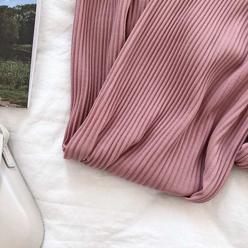 Solid Color Trousers