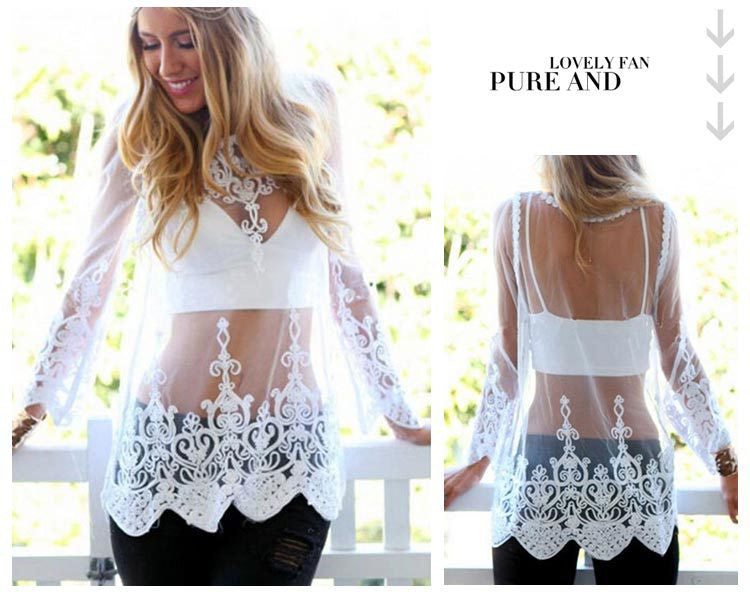 White Lace Top
