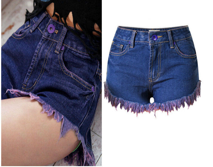 Tassel Denim Short