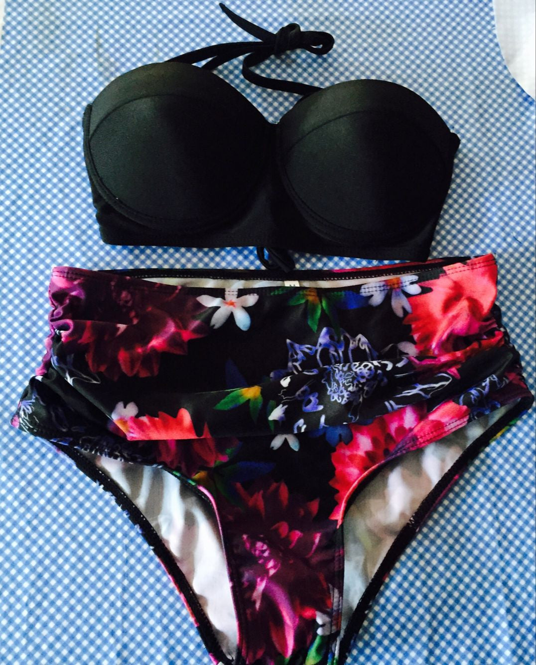 High Wasit Bikini Set