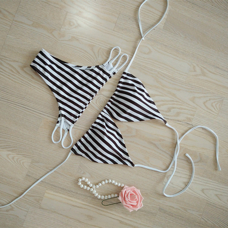 Stripe Bikini Set