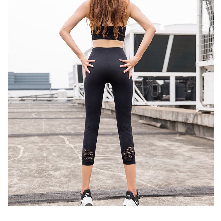 Elastic-waist Gym Pants
