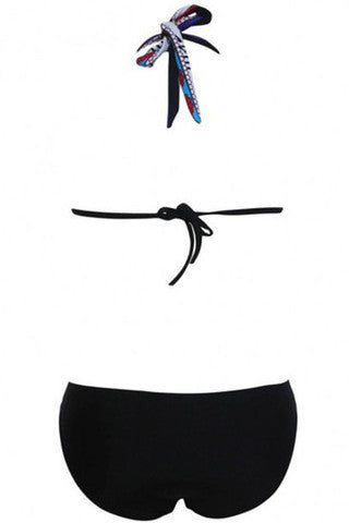 Romoti Go To The Beach Vintage Style One Piece Swimsuit