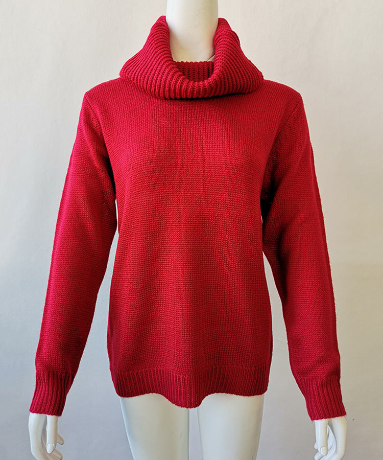 High Collar Sweater