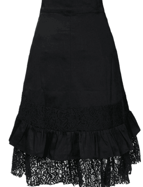 Romoti Lace Irregular Skirt