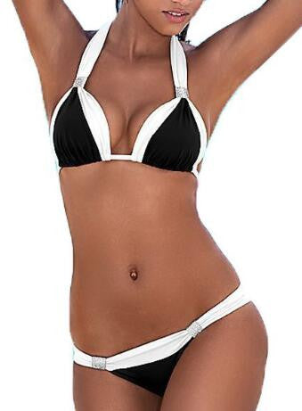 Romoti I Like It Splicing Bikini Set
