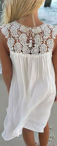 Romoti Just One Kiss Lace Hollow Dress