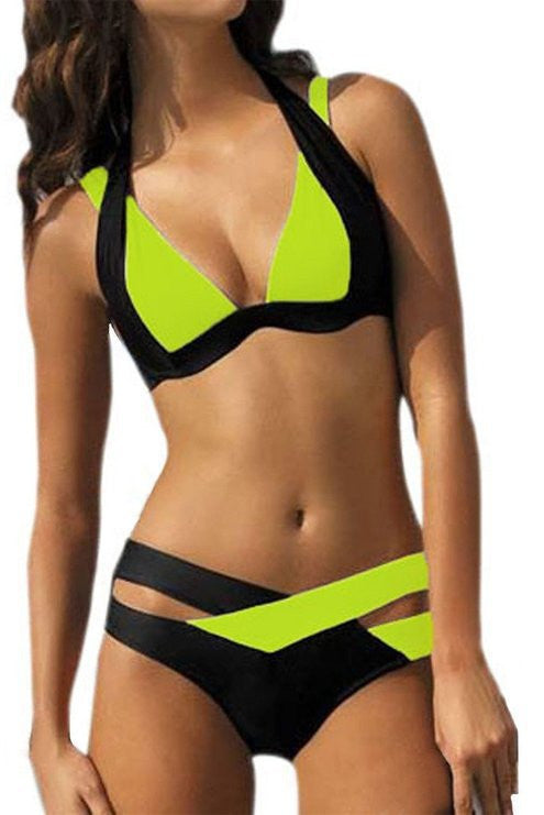 Romoti Pick Me up Halter Bikini Set
