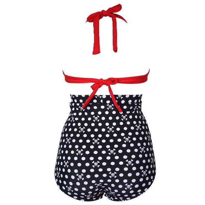 Romoti See Dot Haler Bikini Set