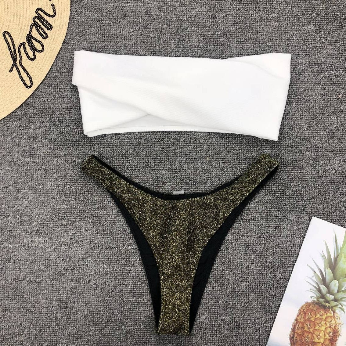 Sequins Bikini Set