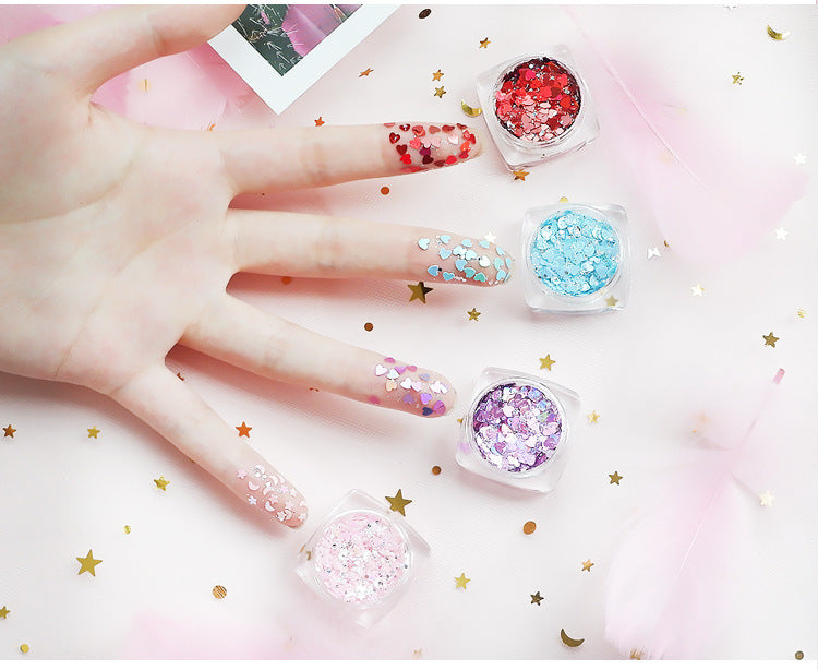 Sequins Eye Shadow Face Body Glitter Paste Gel Shiny