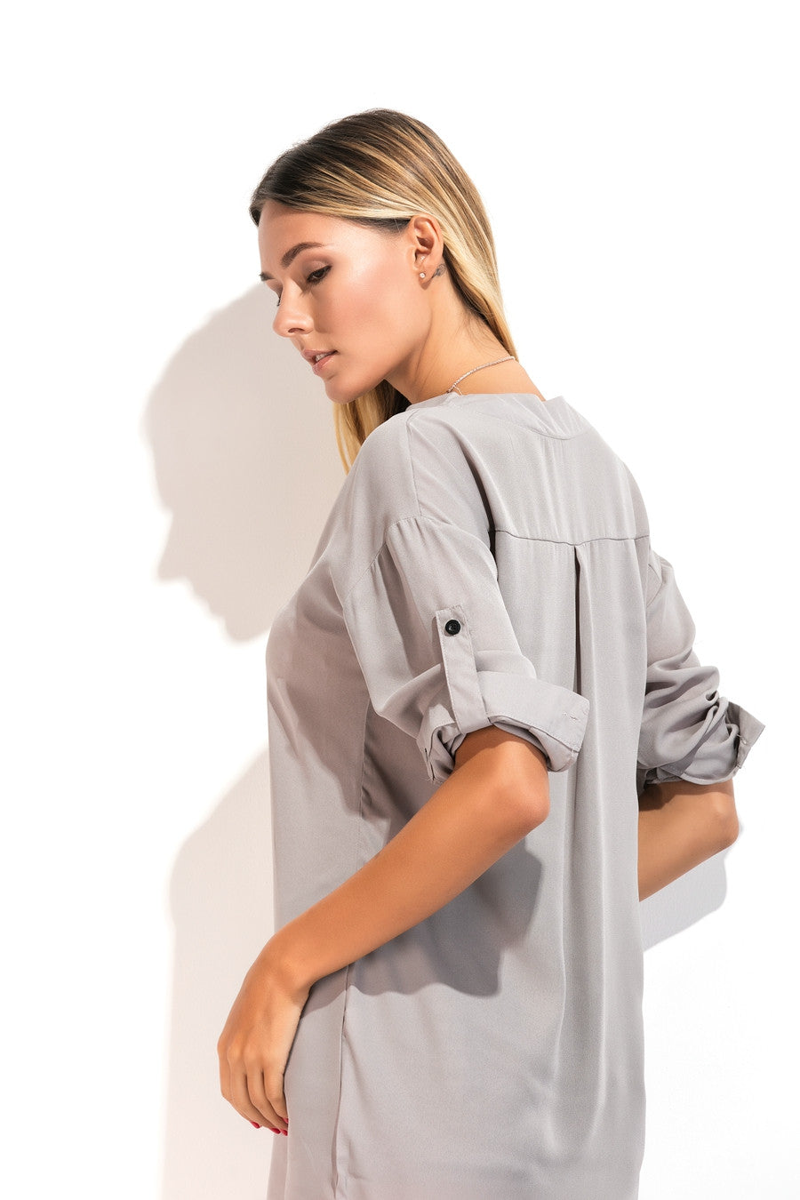High Low Chiffon Top