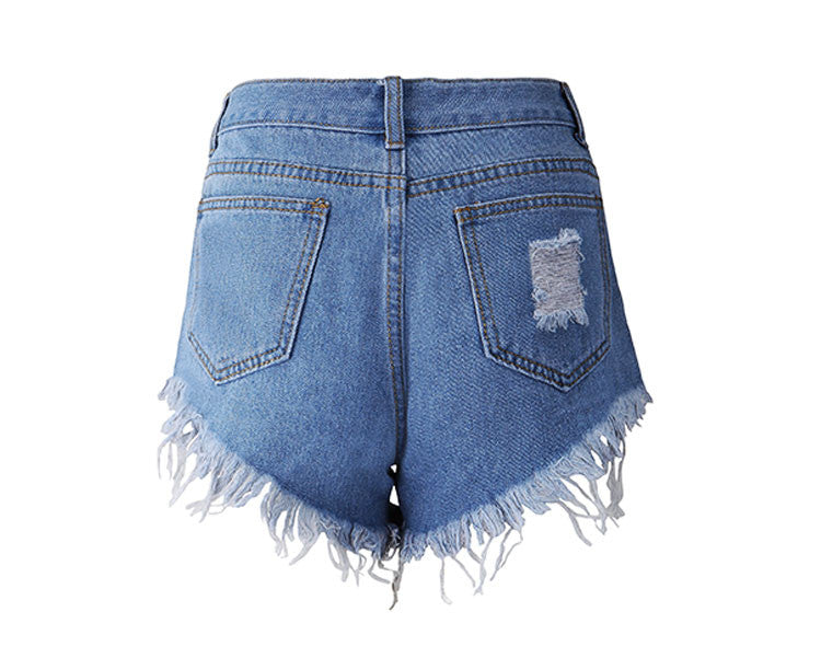 Tassel Denim Short