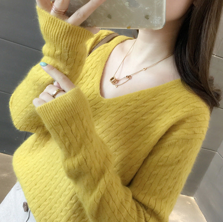 V Neck Sweater