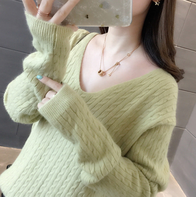 V Neck Sweater