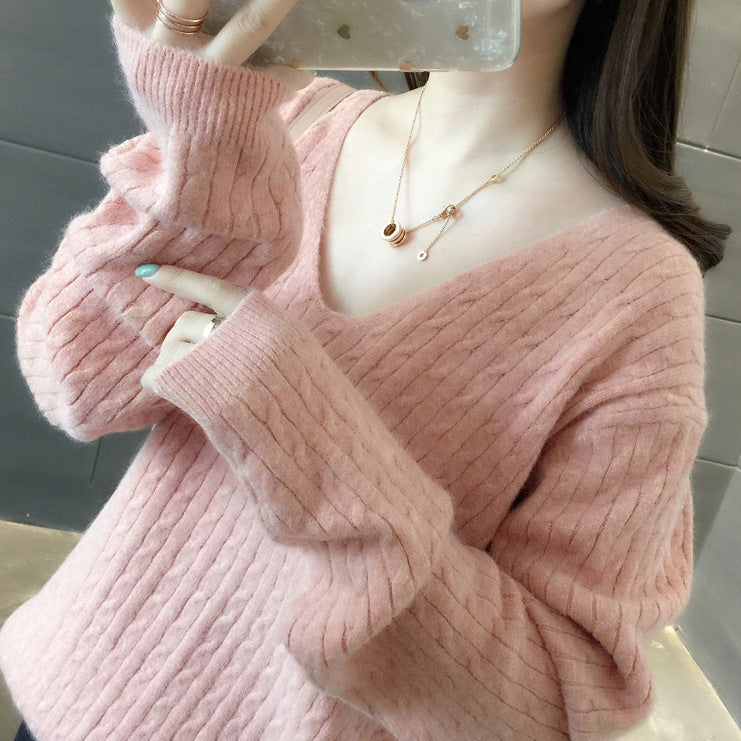 V Neck Sweater