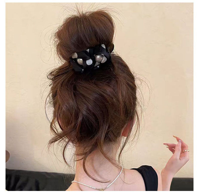Polka Dots Hair Clip