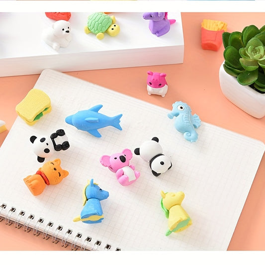 8 Pieces Cute Erasers