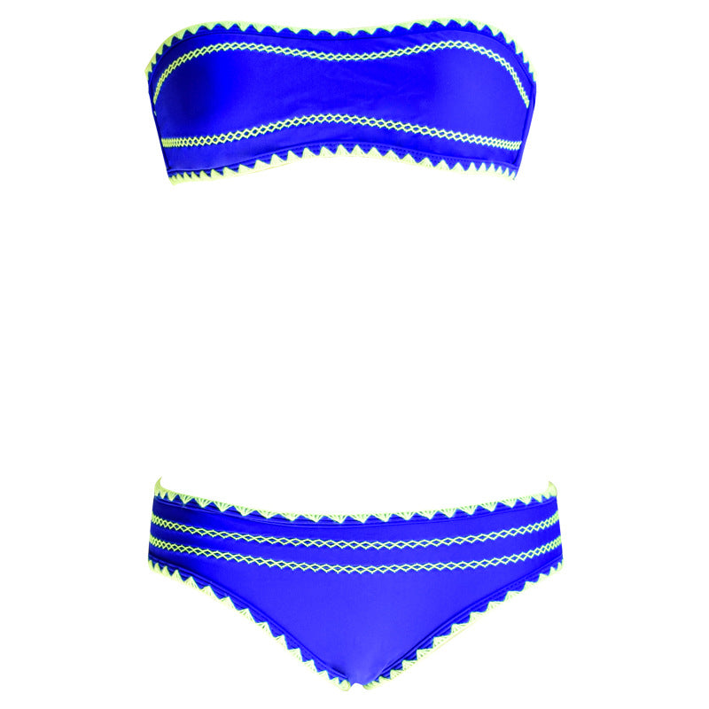 Shell Strapless Bikini Sets