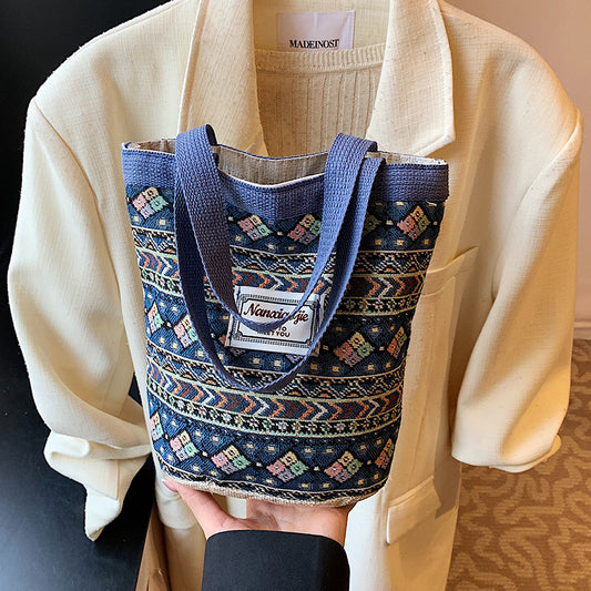 Boho Print Lunch Bag For Office Workers