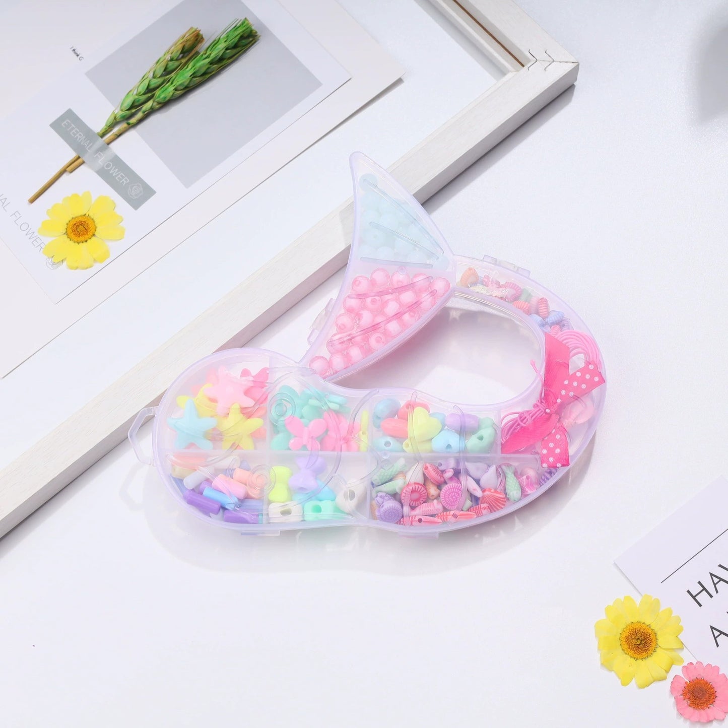 Children Handmade DIY Necklace Bracelet Set