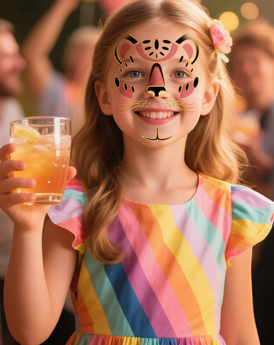 Cute Makeup Face Stickers For Kids