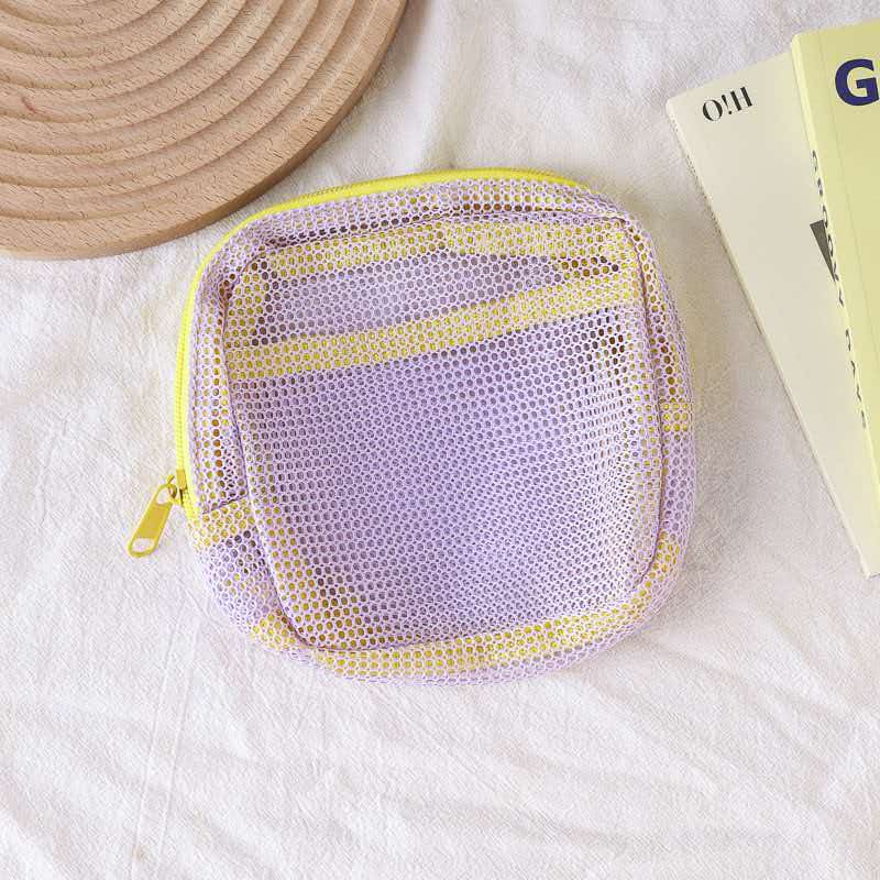 Portable Mesh Outdoor Travel Organizer Bag