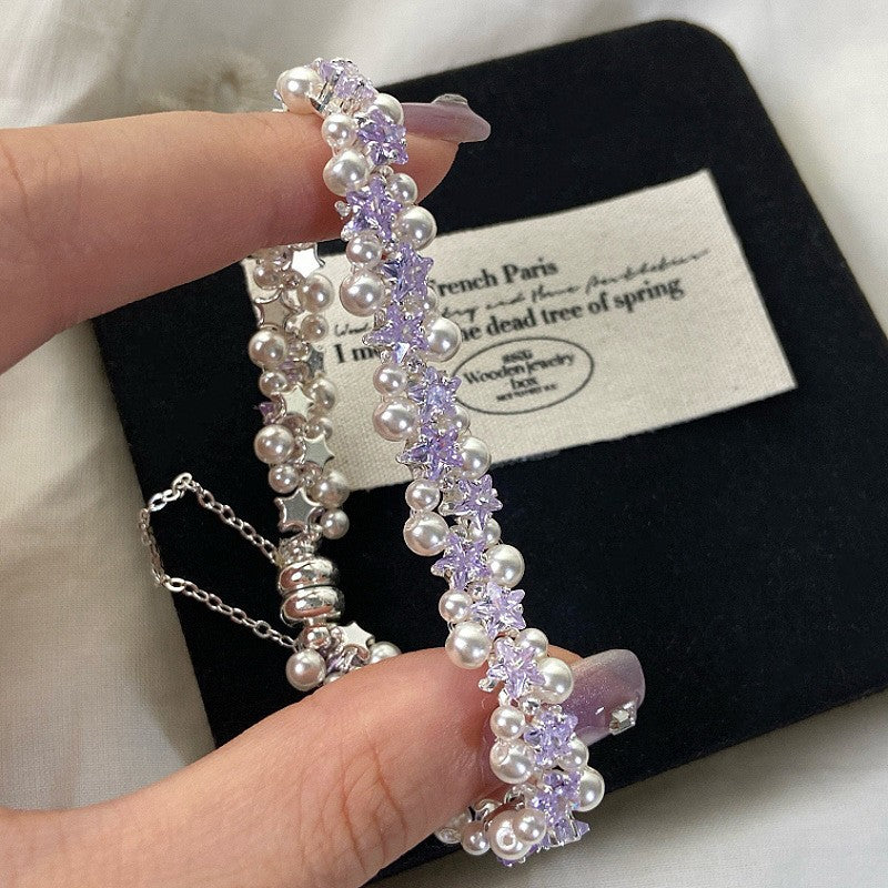 Adjustable Sliding-bead Design Elegant Bracelet