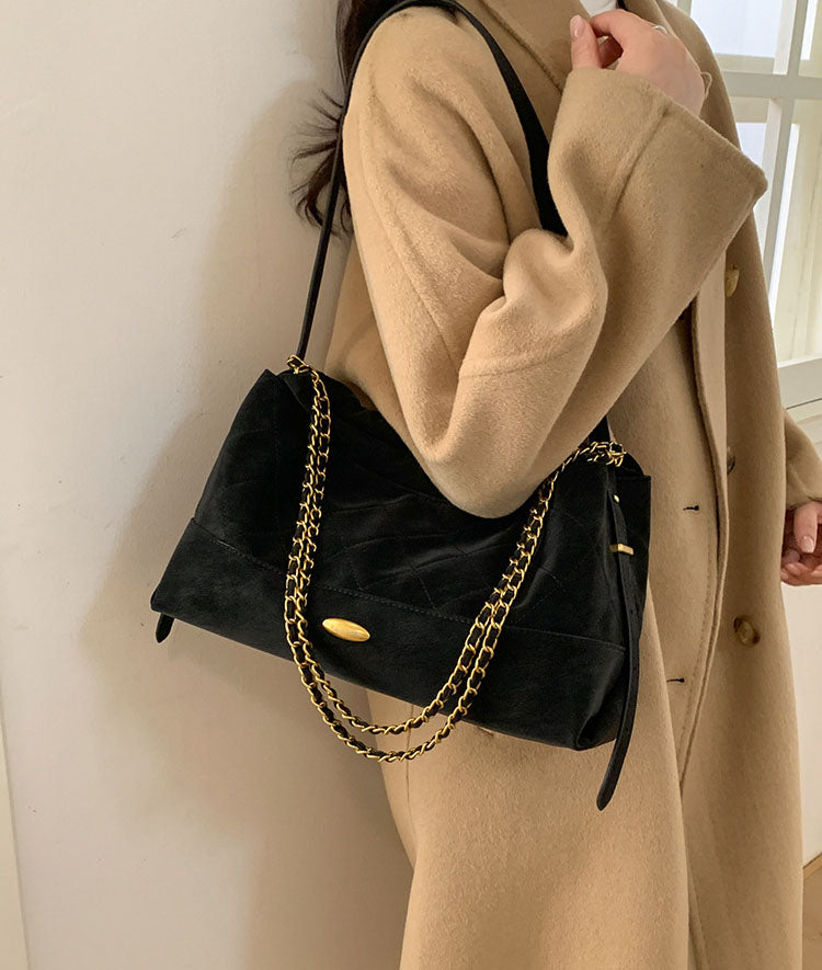 Frosted Quilted Chain Bag