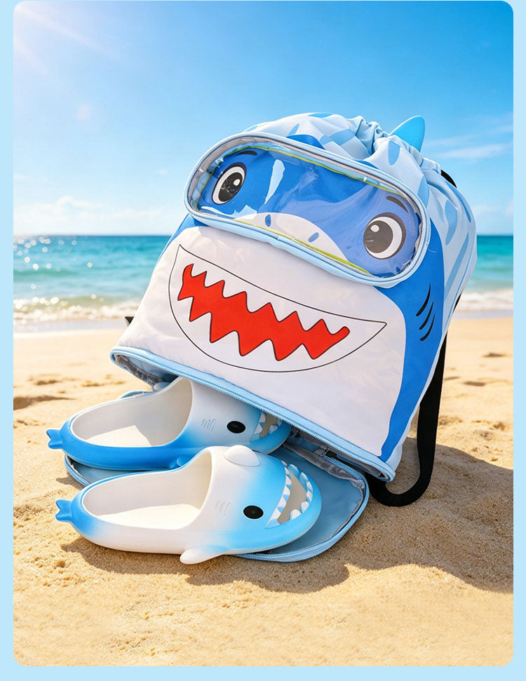 Children's Cartoon Wet and Dry Separation Swimming Bag