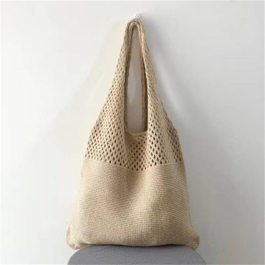 Knitted Single-shoulder Bag