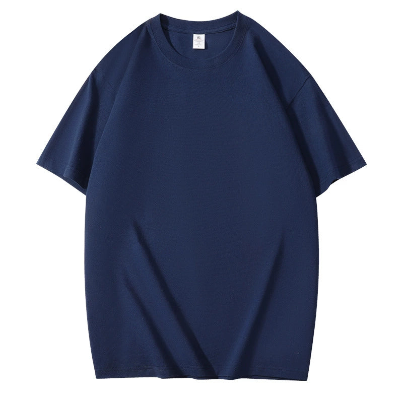Solid Color T-Shirt For Men And Women