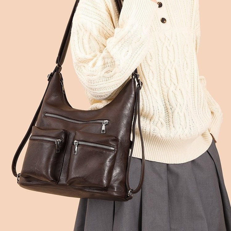 PU Multi-style Shoulder Bag