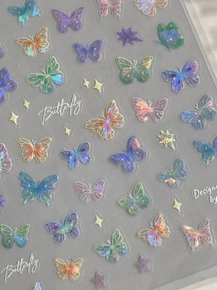 Butterfly Pattern Stickers