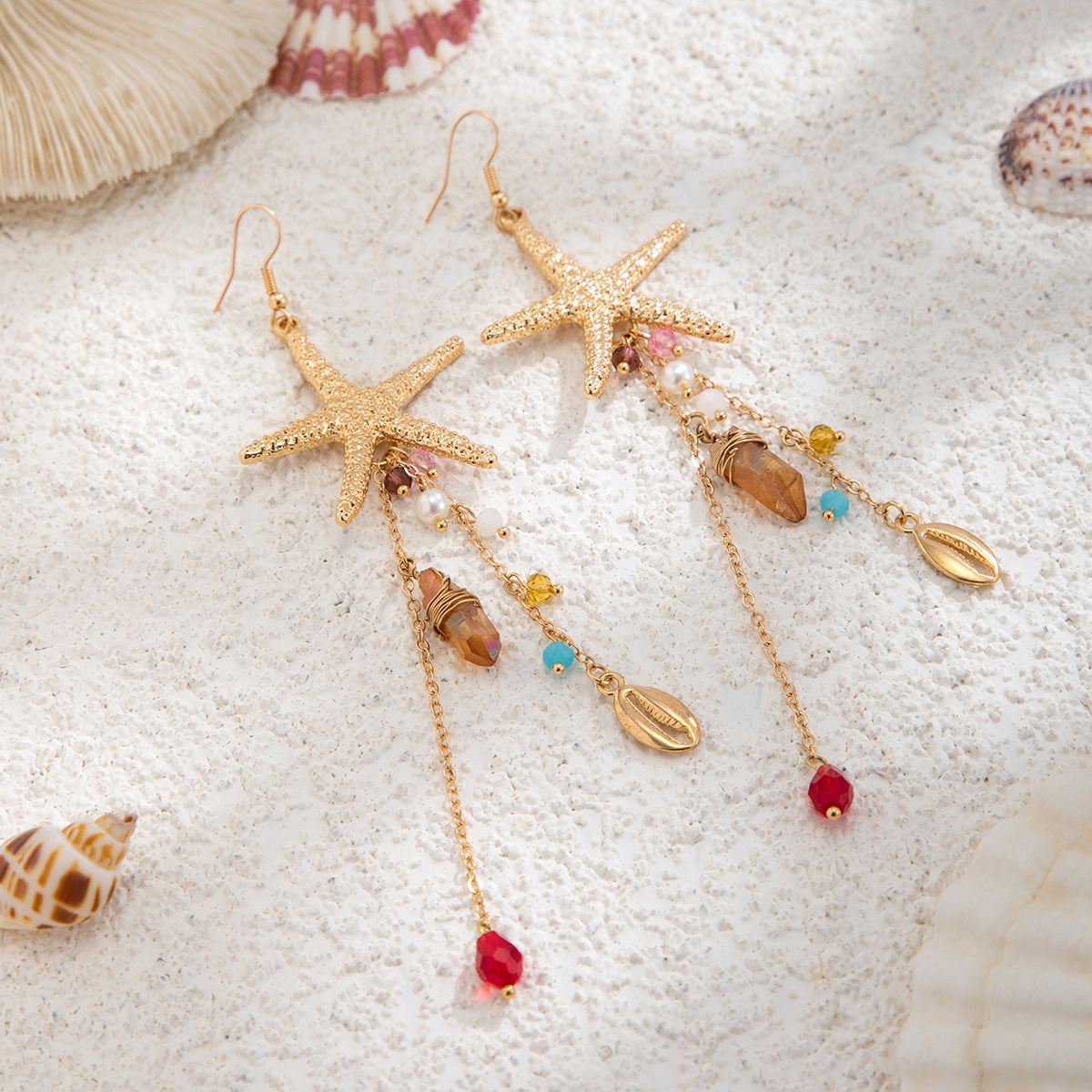 Seashell Bohemian Style Earrings